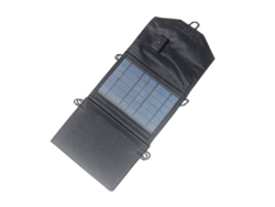 Panel Solar Portátil De 10,5 W Y 5 V, Cargador Solar Usb Plegable