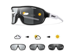 (estilo 2) Gafas De Ciclismo Fotocromáticas Polarizadas Unisex, Montura De Polímero, Lentes Tac