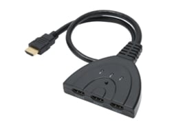 Conmutador De Interfaz Multimedia De Alta Definición, 3 Puertos, 3 Entradas, 1 Salida, 1080p, Adaptador Concentrador Plug And Play
