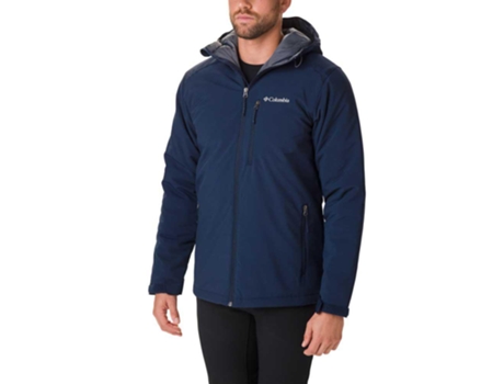 Abrigo para Hombre COLUMBIA Gate Racer Azul para Esquí (S)