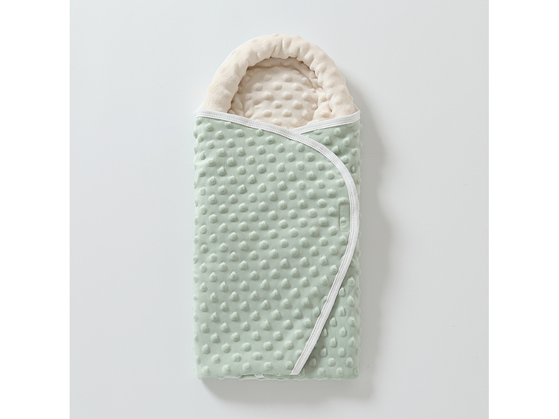 Saco De Dormir Para Bebé, Manta Gruesa, Cálida Y Anti-sobresaltos Para Cochecito, Apto Para Bebés De 0 A 15 Meses (verde) Czhhmart