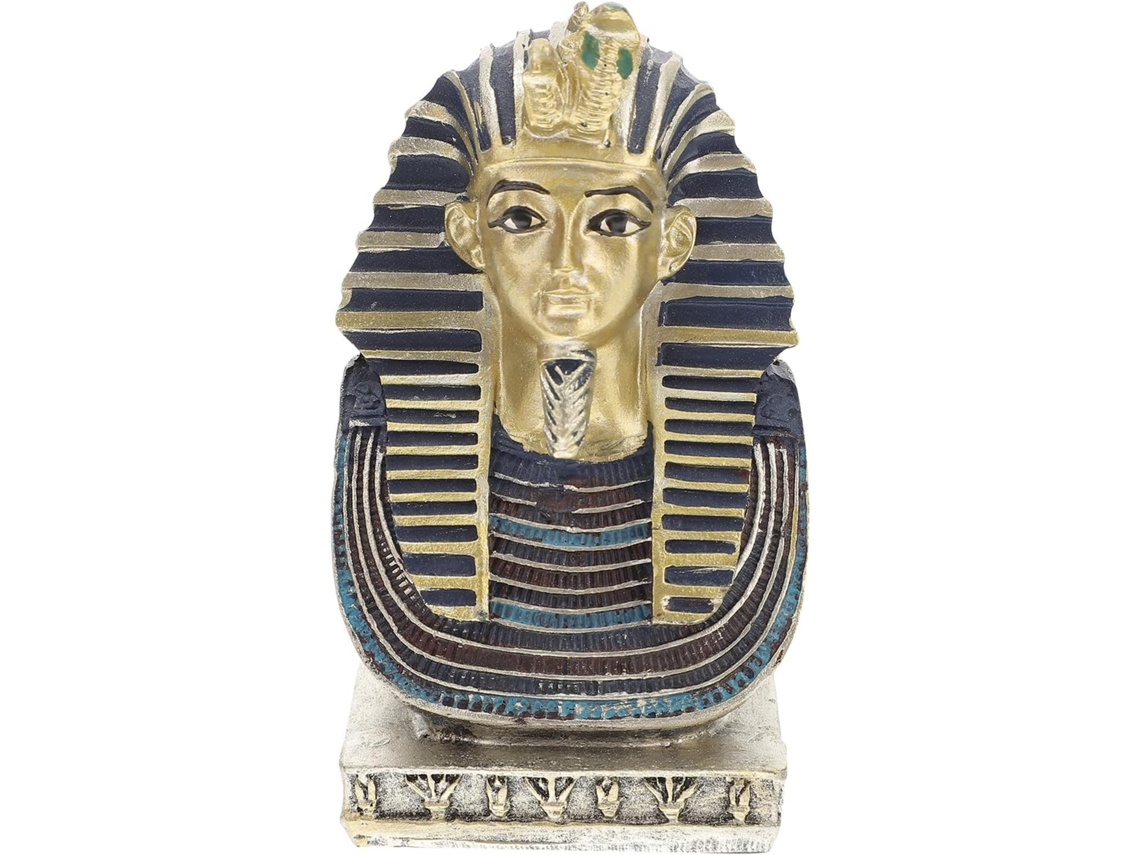 Figura egipcia de resina, aspecto elegante, acabado exquisito, decorativa, exótica, cinematográfica, GOKOCO