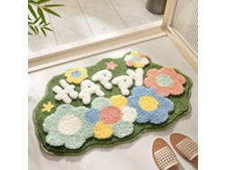 Alfombrilla De Baño - Absorbe Suavemente El Agua - Fibra Ultrafina - Antideslizante - Lavable Con Agua - (45x70 Cm)