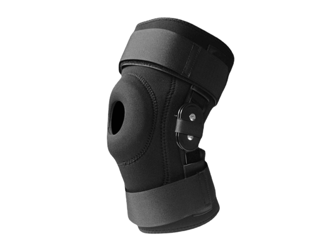 Soporte Para La Rodilla Con Cierre De Gancho Y Ojal, Transpirable, Para Gimnasio, Escuela Y Deportes.