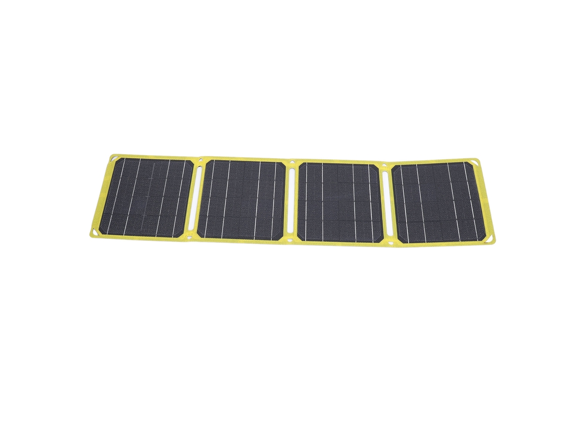 Panel solar plegable (carga portátil, regulador de voltaje)