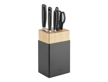 All * Star Taco de cuchillos 7-pzs, Negro ZWILLING