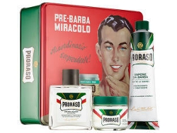 After Shave PRORASO Vintage Selection Kit Man Eucaliptus And Menthol Oil   (100ml+100ml+150ml)