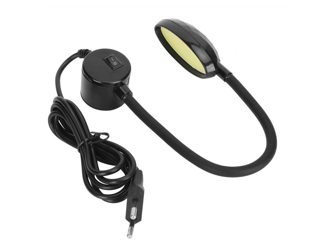 2026-luz Para Máquina De Coser Cob 8w Con 48led, Lámpara Flexo Con Base Magnética Ac/dc85‑