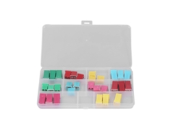 Kit De Fusibles Automáticos 30 Piezas Caja Plástica 20-60a 32v Accesorios Eléctricos