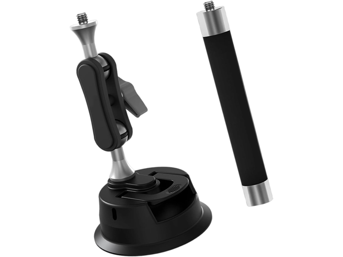 Soporte De Ventosa Para Coche Para Cámara De Acción Y Parabrisas - Accesorios