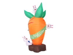 Decoración inflable iluminada de Pascua
