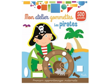 Colored Stickers The Pirates PICCOLIA (2 años)