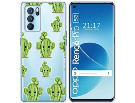 Carcasa Oppo Reno 6 Pro 5G TUMUNDOSMARTPHONE Cactus
