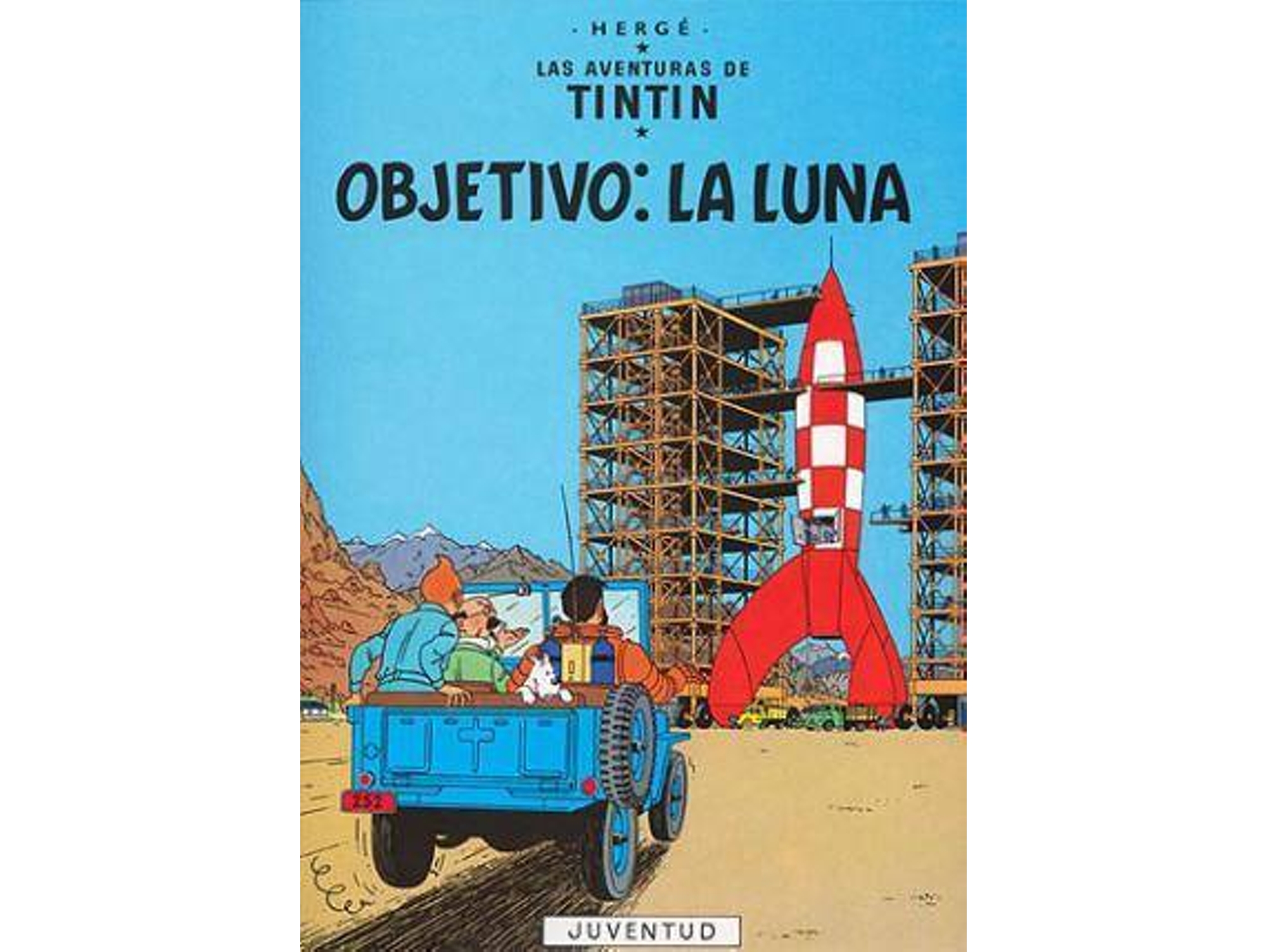 Libro Tintin: Objetivo La Luna de Hergé (16ª Edición)