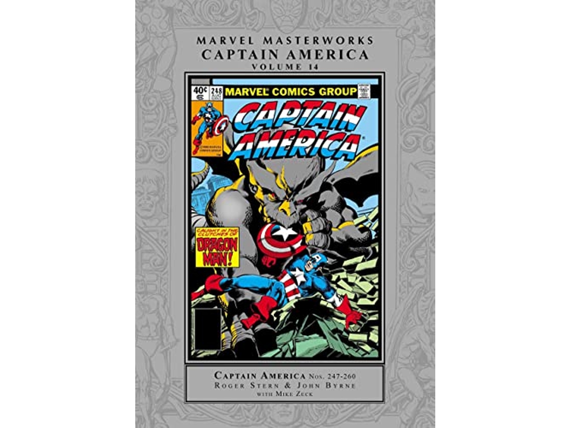 Libro Marvel Masterworks Captain America Vol. 14 de Roger Stern e Marvel Various (Inglés - Tapa Dura)
