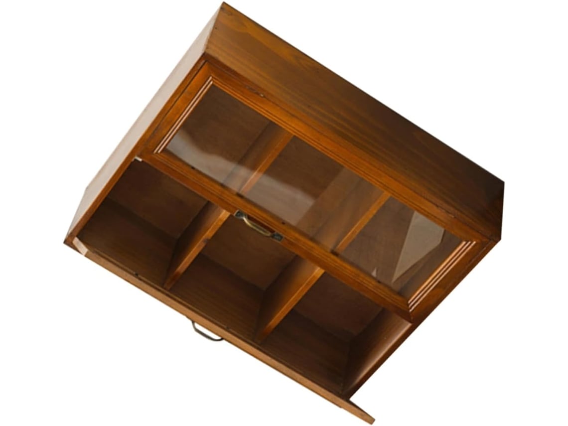 Mueble De Almacenamiento De Oficina De Madera De 3 Niveles, Estante De Almacenamiento Creativo, Decoración