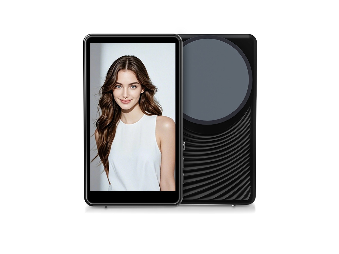 Monitor Inalámbrico Para Selfies Con Monitor Magnético Para Cámara Trasera (negro) Czhhmart