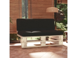 Sofá de palets para jardín DKD Home Decor de pino impregnado