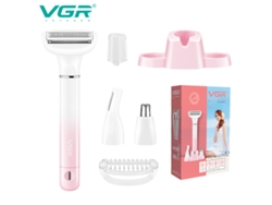 Recortadora De Vello Nasal Multifuncional 3 En 1 Y Recortadora De Pestañas Lavable Para Mujer.