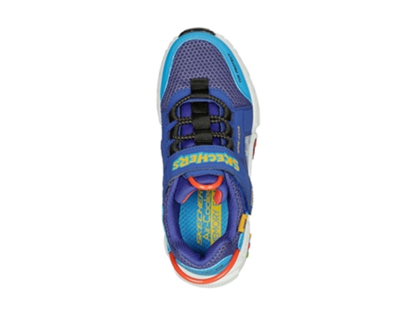Zapatillas de Niños SKECHERS Entrenadores Gametronix Azul (34)