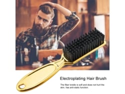 2026-pincel De Tesoura Fade Pincel Para Barba Escova De Barbear Óleo Forma De Cabeça Gravura Limpeza Para Homem