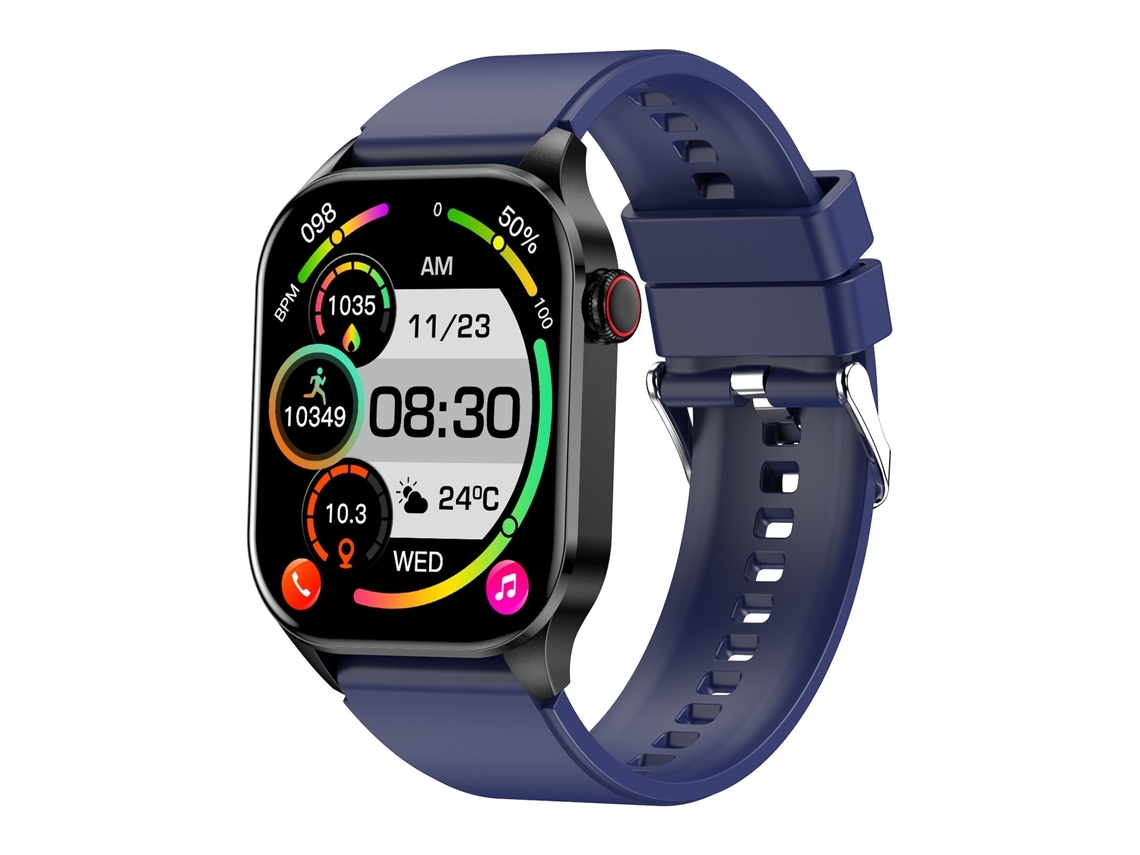 Reloj inteligente 2 04 pulgadas Monitoreo de oxígeno en sangre por infrarrojos verdadero Pantalla AMOLED Monitoreo de salud impermeable YEMAESRE