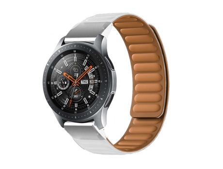 Correa Pulsera Magnética de Forte Conexión para Garmin Tactix 7 Pro Edition Blanco