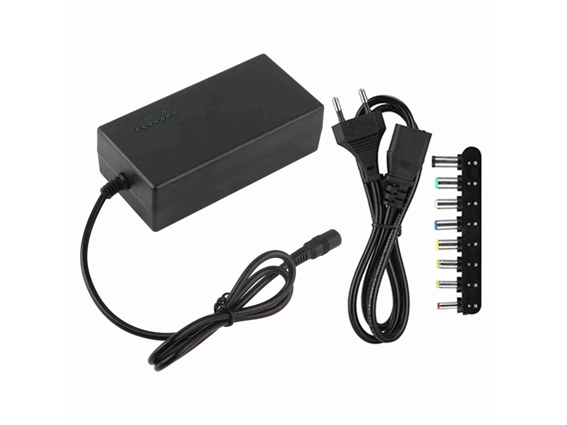 Adaptador De Corriente (interruptor De Voltaje Ajustable De 7 Velocidades) 12-24v 96w 100-240v Conector Eu
