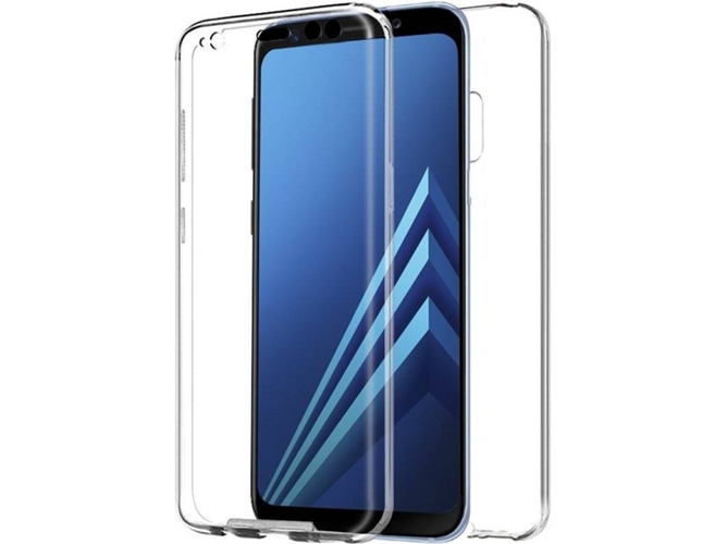 Carcasa Samsung Galaxy A8 2018 COOL Silicona Transparente