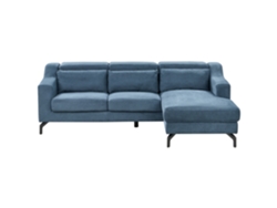 Sofá Glosli (Azul - Poliéster -157x220x94 cm)
