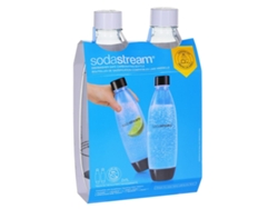 Botella de Agua SODASTREAM Blanco 1 L (2 Unidades)