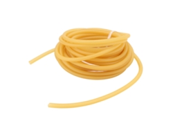 Tubo Elástico De Caucho De Látex De 7 Mm De Diámetro Exterior Y 4 Mm De Diámetro Interior Para Uso Quirúrgico Y Con Brújula, 10 M.