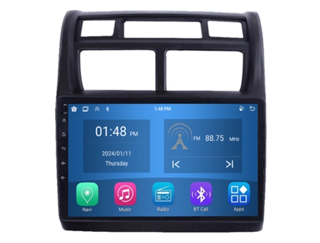 Autoradio 4GB RAM64GB ROM ROVERONE para Kia Sportage 2 2007 - 2009 CarPlay Android Coche Radio Bluetooth Navegación