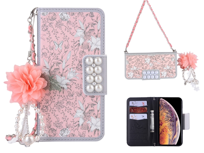 Funda con Corriente iPhone XS Max GENERIC 100019 Rosa