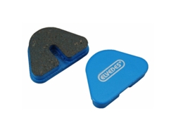 Par de pastillas de freno orgánicas para bicicleta Elvedes Diatech Twincam