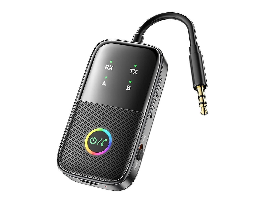 Transmisor y receptor Bluetooth, adaptador Bluetooth 2 en 1 para avión V5.2 Rosewell