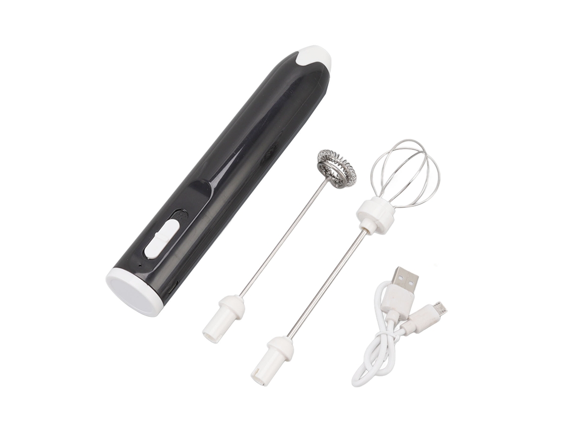 Batidora Eléctrica Portátil Para Huevos, 3 Velocidades, Espumador De Leche Recargable, Multifuncional.