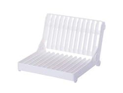 Escurreplatos plegable para cocina, organizador de platos y cuencos.