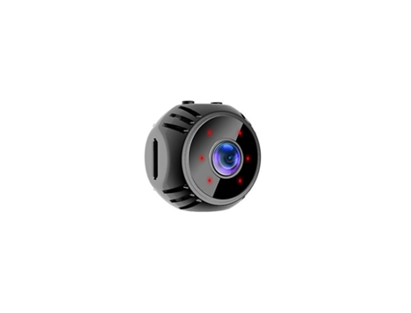 Cámara Espía 4K Hd Mini Cámara Wi-Fi Vigilancia Interior Batería de Larga Duración Cámara de Vigilancia Inalámbrica Cámara Espía con Visión Nocturn...