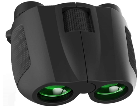 Prismáticos ENKERS 12X42 Binaculours potentes para adultos Prismas HD Bak4 a prueba de agua con visión nocturna Binocu de luz baja-Negro