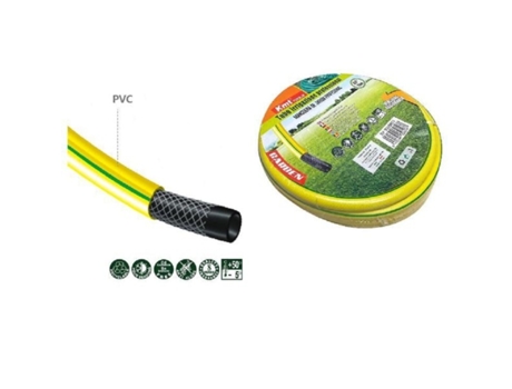 Manguera de Agua Profesional Jardín Pvc Reforzado Ø 5/8 10 Mt 9009803 TRADE SHOP TRAESIO