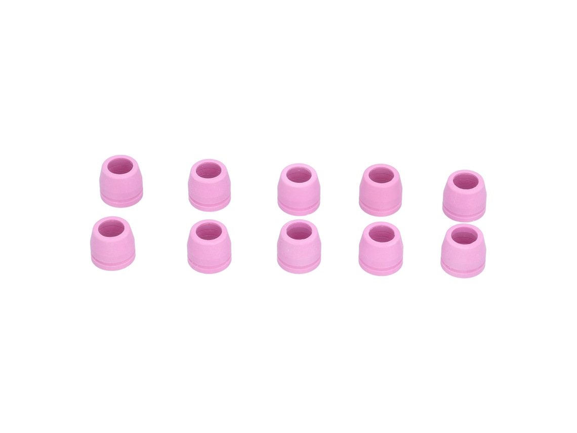 10 Copas Protectoras Para Cortadora De Plasma Ag-60f, Cerámica Duradera, Boquillas Sin Contacto.