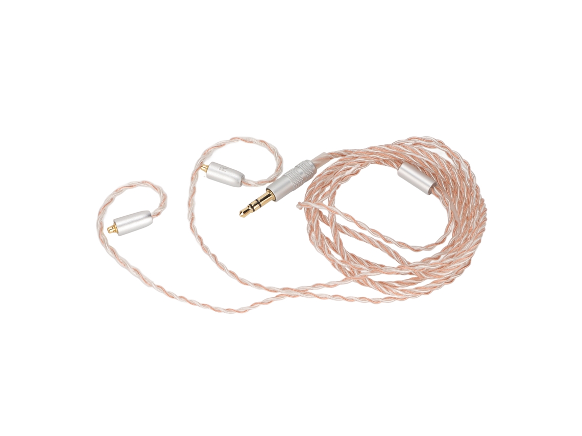Cable De Repuesto De Actualización Para Auriculares Plateados En Plata Para Se215/se315/se425/se535/se846 Ue900 Es60