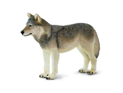 Figura de Jugar SAFARI Lobo cinza