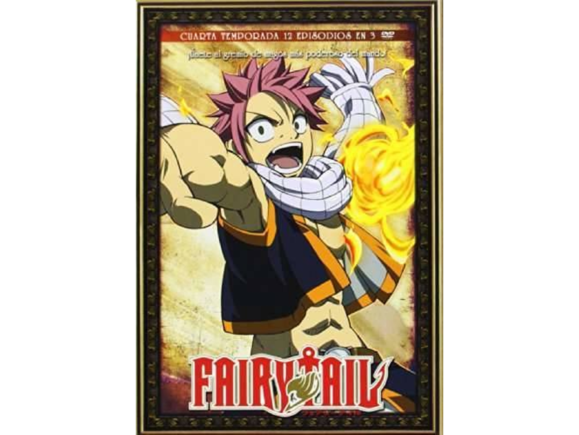 DVD Fairy Tail - Temporada 4