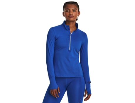 Chándale de Mujer para Fitness UNDER ARMOUR Chándal Cremallera Qualifier Azul (L)