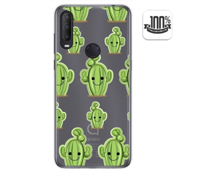 Carcasa Alcatel 1S 2020 TUMUNDOSMARTPHONE Cactus Multicolor