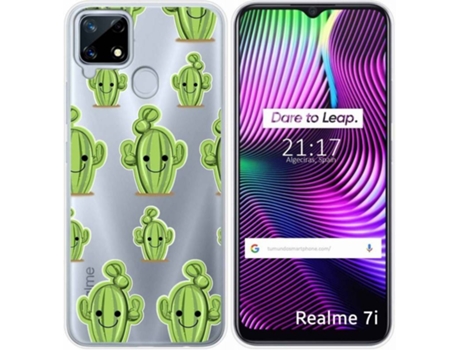 Carcasa Realme 7i / Narzo 30A TUMUNDOSMARTPHONE Cactus Multicolor