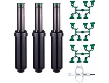 Pack 3 Aspersor Riego Hunter Srm-04 1/2 Alcance 4 a 9,4 m