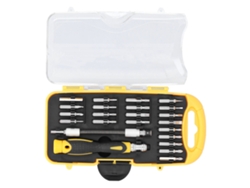 Kit De Destornilladores 24 En 1 Con Trinquete Para Reparación De Portátiles Y Ordenadores.